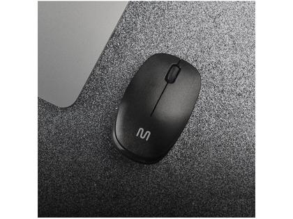 Imagem de Mouse Sem Fio MS200 USB 1200dpi 3 Botões Design Ergonômico Preto Multi - MO251