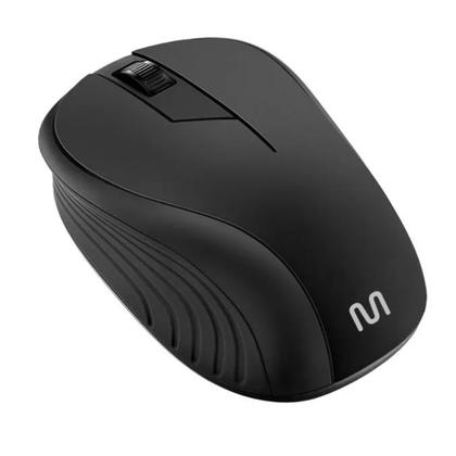 Imagem de Mouse sem Fio MS350 Ergonômico Emborrachado Slim 1200 Dpi Multilaser MO212
