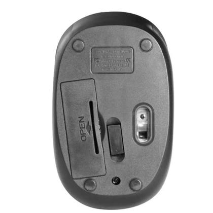 Imagem de Mouse sem Fio MS350 Ergonômico Emborrachado Slim 1200 Dpi Multilaser MO212