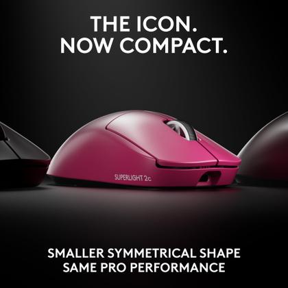 Imagem de Mouse sem fio para jogos Logitech G PRO X Superlight 2c Magenta