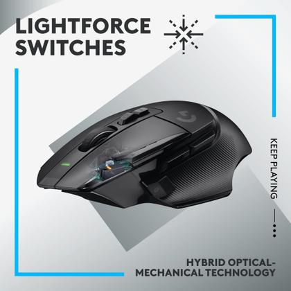 Imagem de Mouse sem fio para jogos Logitech G502 X Lightspeed Black