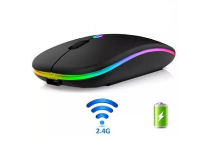 Imagem de Mouse Sem Fio Preto Recarregável Para Notebook Samsung Galaxy Book