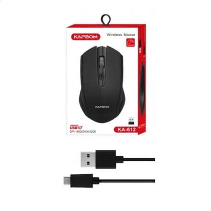 Imagem de Mouse Sem Fio USB Preto C/4 Botões - Kapbom