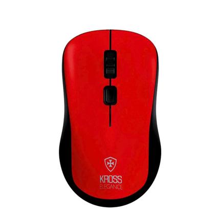 Imagem de Mouse sem fio vermelho kross ke-m218