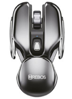 Imagem de Mouse sem fio Wireless 5.0 1600dpi Hrebos Design Exclusivo - Cyber Pro