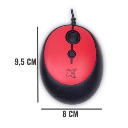 Imagem de Mouse Techware Red Hex Maxprint