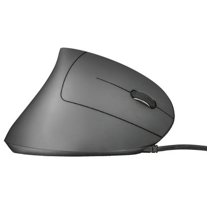 Imagem de Mouse Trust Vertical Ergonômico Verto, LED Azul, 6 Botões - 22885