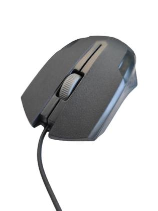 Imagem de Mouse USB 1200 DPI MS-71 Exbom Preto