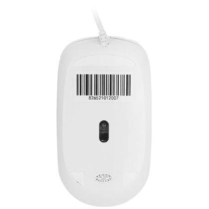 Imagem de Mouse Usb Dynamic Slim Branco 1600 Dpi Cabo 1,8m - Vinik - Dm126b