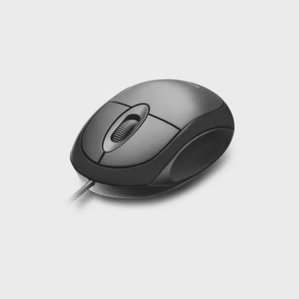 Imagem de Mouse Usb Multilaser Preto Caixa Original Box Com Lacre MO300