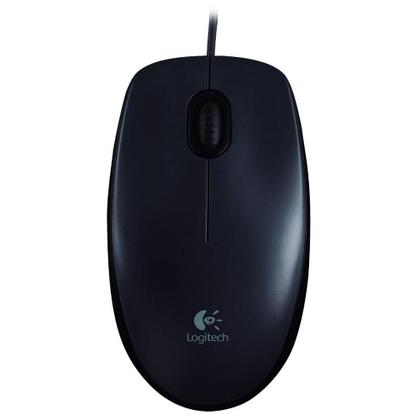 Imagem de Mouse USB Óptico 1000DPI Preto M90 Logitech