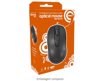 Imagem de Mouse USB Óptico MO-M236, K-MEX, cabo 1.90m