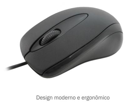 Imagem de Mouse USB Óptico MO-M236, K-MEX, cabo 1.90m