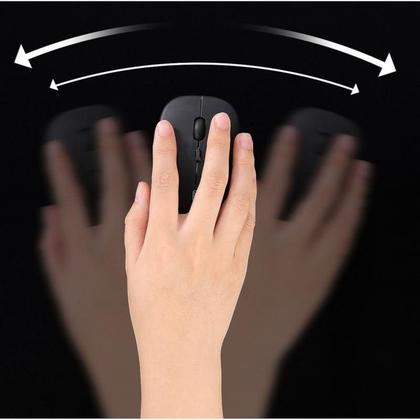 Imagem de Mousepad Antiderrapante Couro Trabalho 80X30 E Porta Copo