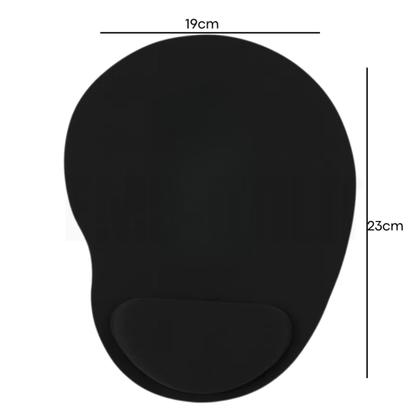 Imagem de Mousepad com Descanso Apoio de Pulso Ergonômico Confortável para Mouse Almofadinha Antiderrapante