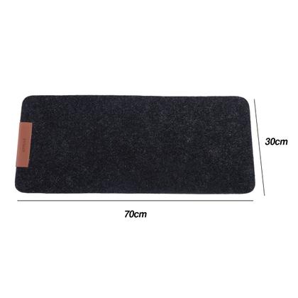 Imagem de MousePad de Feltro Com material sintético + Porta Caneta 70x30