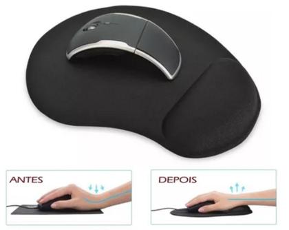 Imagem de Mousepad Ergonômico Apoio De Descanso De Punho