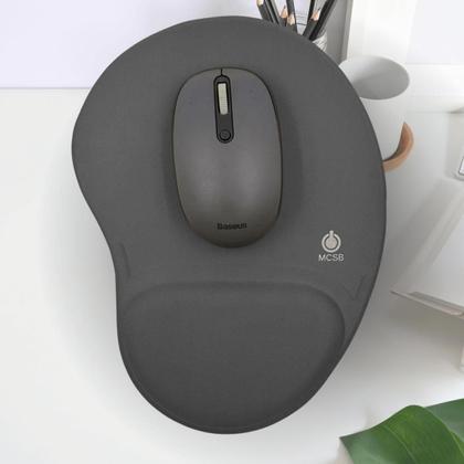Imagem de Mousepad Ergonomico Com Apoio Descanso De Punho Conforto Nfe