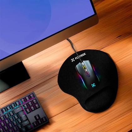 Imagem de Mousepad Fortrek ERG102 com Apoio de Pulso - 73283