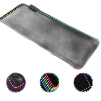 Imagem de Mousepad Gamer 80X30Cm Grande Led Rgb 7 Cores