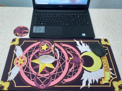 Imagem de Mousepad Gamer + Caneca de Polímero Sakura Roxo