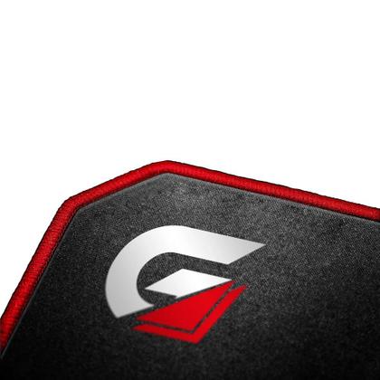 Imagem de Mousepad Gamer Fortrek Speed MPG101, Médio (320X240mm), Preto/Vermelho - 72692 