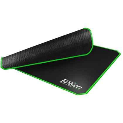 Imagem de Mousepad Gamer Fortrek Speed MPG102, Grande (440X350mm), Preto/Verde - 72695 