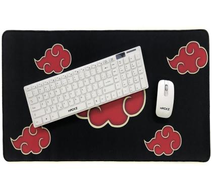 Imagem de Mousepad Gamer Grande Emborrachado 70x35 Naruto Akatsuki