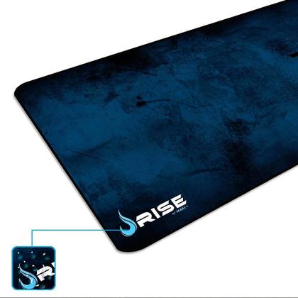 Imagem de Mousepad Gamer Rise Mode Speed, M4A1, Estendido (900x300mm), Azul - RG-MP-06-M4A