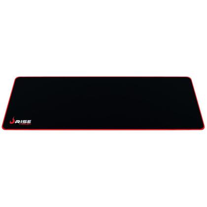 Imagem de Mousepad Gamer Rise Mode Zero Vermelho, Extendido (900x300mm) Costura Vermelha - RG-MP-06-ZR