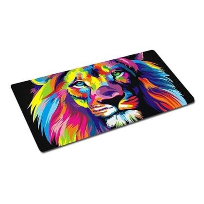 Imagem de Mousepad Grande Superficie Speed Leão Estilizado 70x30x0,3cm