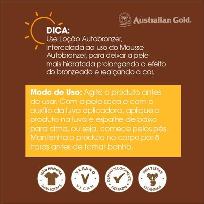 Imagem de Mousse Autobronzeador Australian Gold Kakadu Bronzer