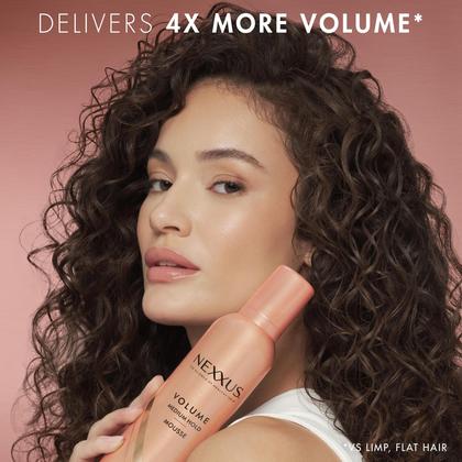 Imagem de Mousse de cabelo Nexxus Medium Hold Volume 300 ml com StyleProtect
