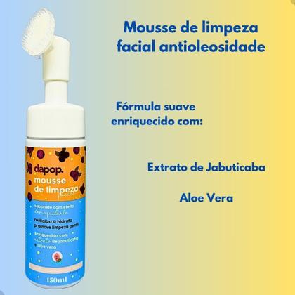 Imagem de Mousse De Limpeza Facial Demaquilante Jabuticaba Dapop 150Ml