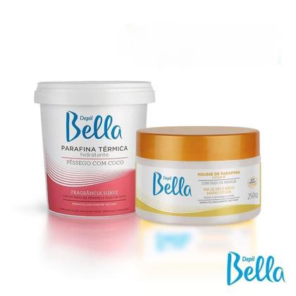 Imagem de Mousse de Parafina Depil Bella Corporal com Óleo de Manga 250g