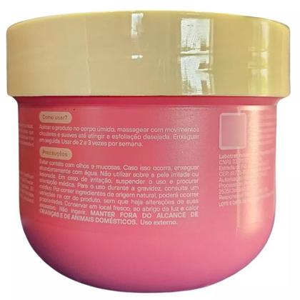 Imagem de Mousse Esfoliante Banho Premium 240g Belle Pink Labpop