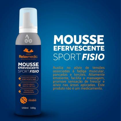 Imagem de Mousse Spray Efervescente Arnica Dor Sport Fisio Relaxmedic