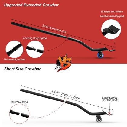 Imagem de Móveis Dolly GUOXIAOYIMO Heavy Duty 1500 kg de carga com defletor