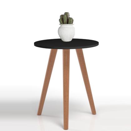 Imagem de Móvel Mesinha Tabriz Cabeceira Apoio Sofá Cama Celular Preto