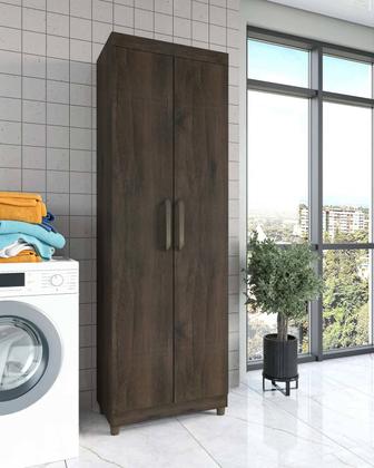 Imagem de Móvel Multiuso 2 Portas 4 Prateleiras Compacto Móveis Paraná