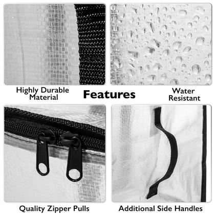 Imagem de Moving Bag ClearSpace Oversize com alças de mochila, pacote com 4