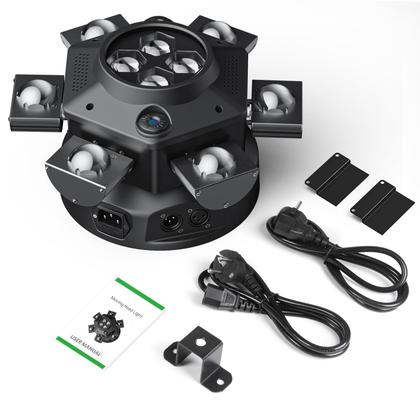 Imagem de Moving Head DJ Lights HOLDLAMP 150W RGBW LED com efeitos