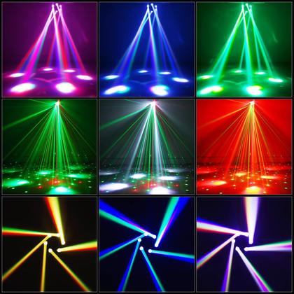 Imagem de Moving Head DJ Lights HOLDLAMP 150W RGBW LED com efeitos