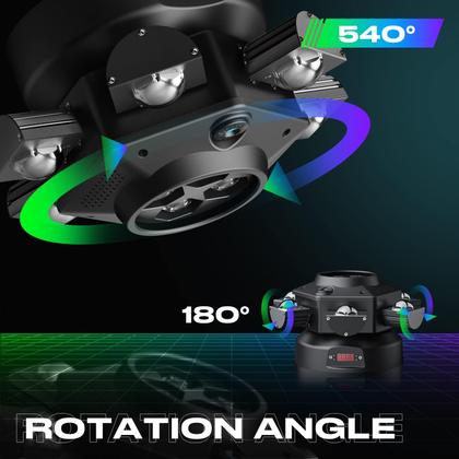 Imagem de Moving Head DJ Lights HOLDLAMP 150W RGBW LED com efeitos
