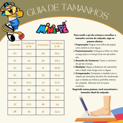 Imagem de MP 2549S - Tenis Infatil Mini-Pé Goods