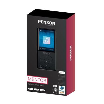 Imagem de MP3 Player SAMVIX Mentor 64GB Bluetooth 5.0 Preto