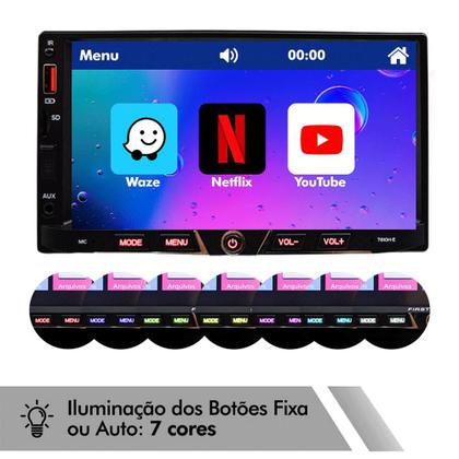 Imagem de Mp5 2 Din 7 Polegadas Espelhamento 7810he