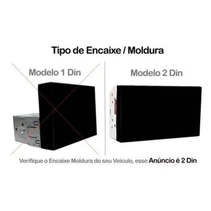 Imagem de Mp5 2 Din 7 Polegadas Tv Digital Usb Sd Aux Bluetooth 7810hv