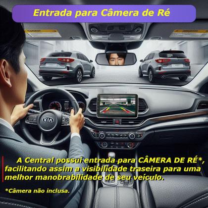 Imagem de MP5 Automotivo Universal Central Multimidia Android Auto Carplay Tela 10 Poleg Flutuante