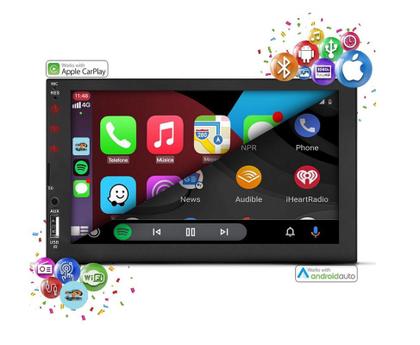 Imagem de Mp5 Multimidia Android Auto E iOS Carplay Punto Attractive